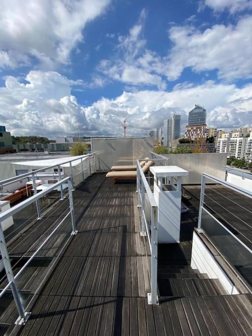 Penthouse Luxueux Avec Terrasse Panoramique Apartment Boulogne-Billancourt Exterior photo